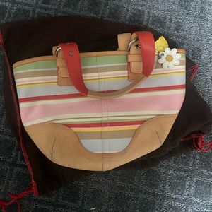 Vintage Coach Rainbow Bag (with Dust Bag)